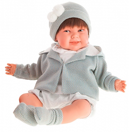 Кукла Макарена в серой курточке, озвученная, 52 см. 